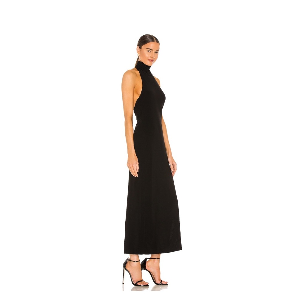 Norma kamali Turtle halter side slit dress. Never worn